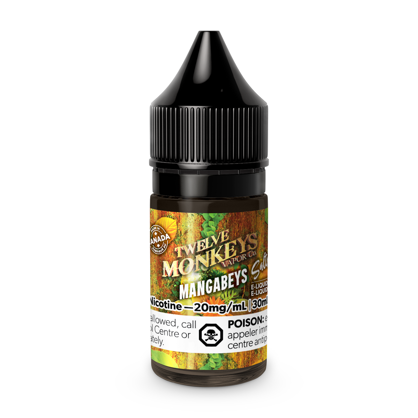 Twelve Monkeys E-Liquid Mangabeys 10mg - 30ml (Provincial)