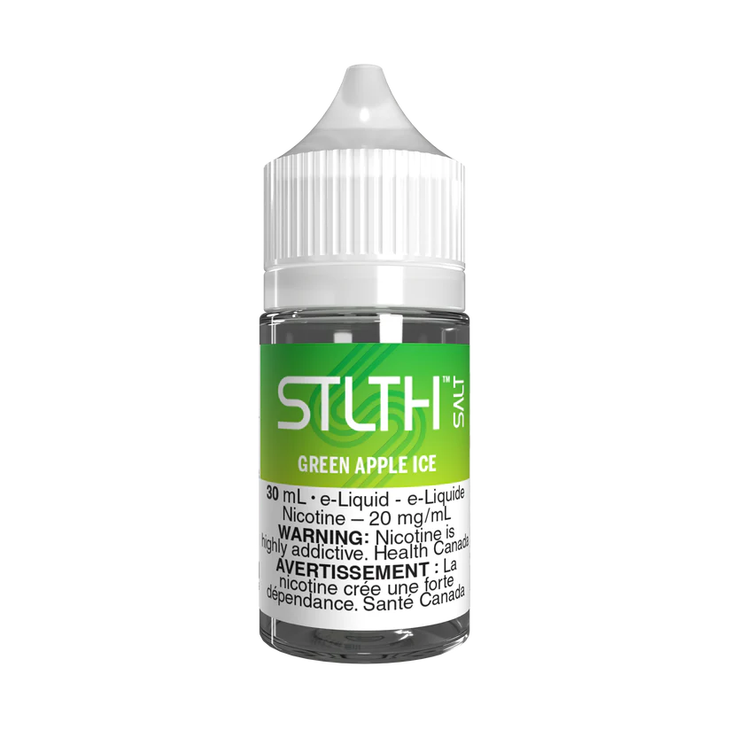 Stlth Salt E-Liquid Green Apple Ice 20mg/30ml (Provincial)