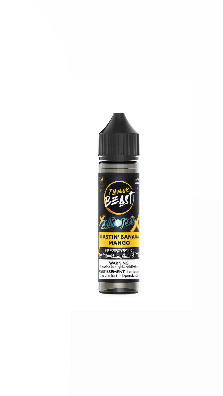 Flavour Beast E-liquid Blastin’ Banana Mango Iced 20mg - 60ml (Provincial)