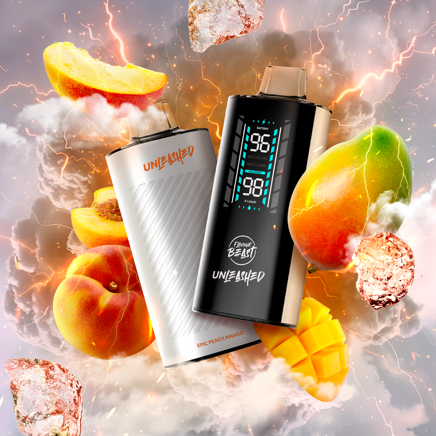 Flavour Beast Unleashed 20K Epic Peach Mango 20mg disposable (Provincial)