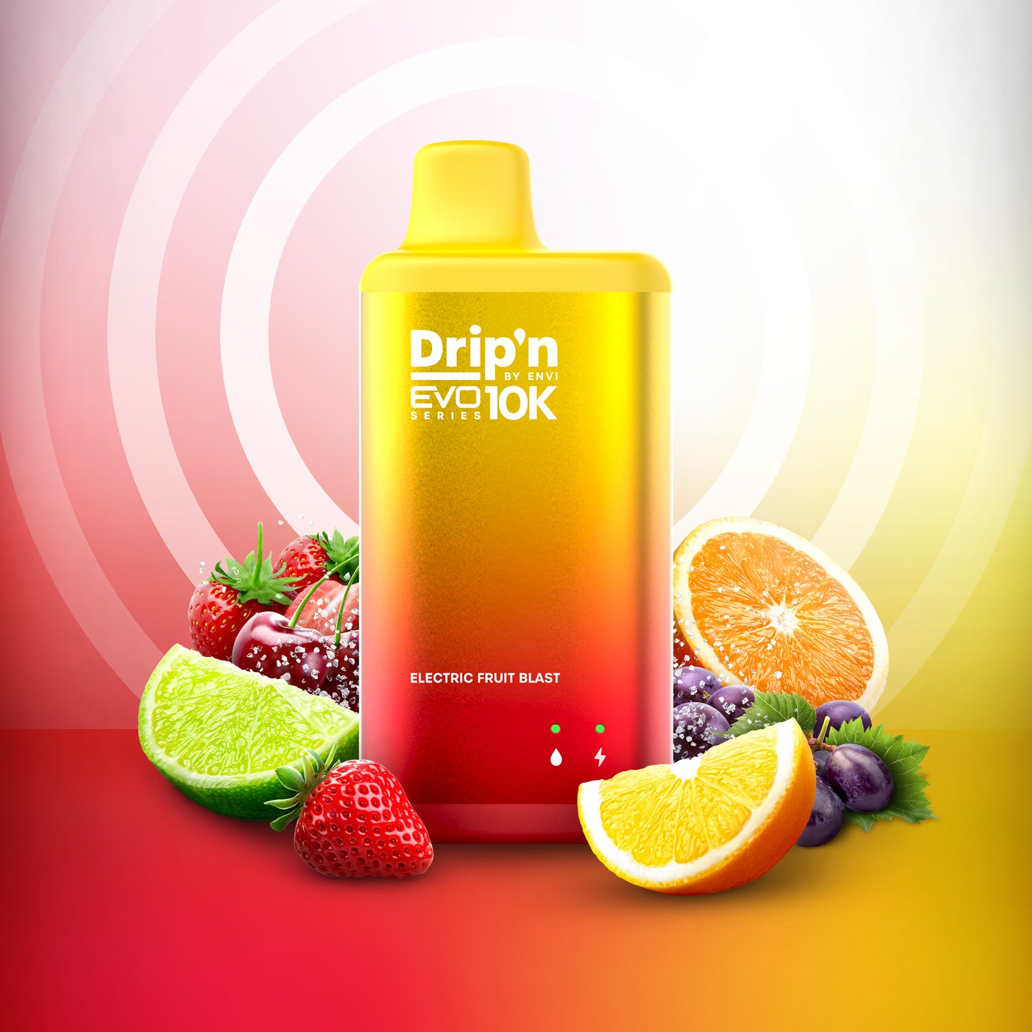 Drip’n EVO 10K Electric Fruit Blast 20mg/mL disposable (Provincial)