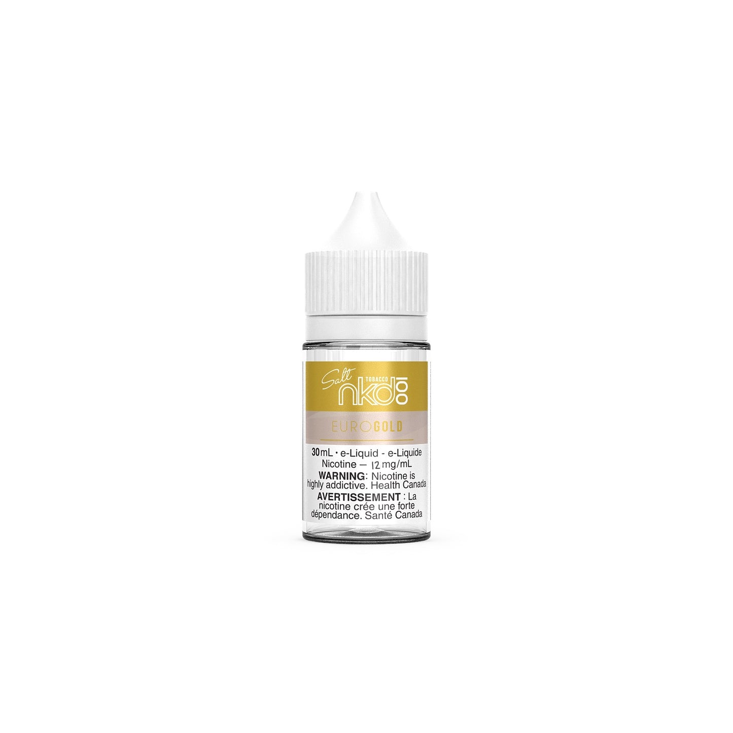 Naked E-liquid Euro Gold (Salt) 12mg - 30ml(Provincial)