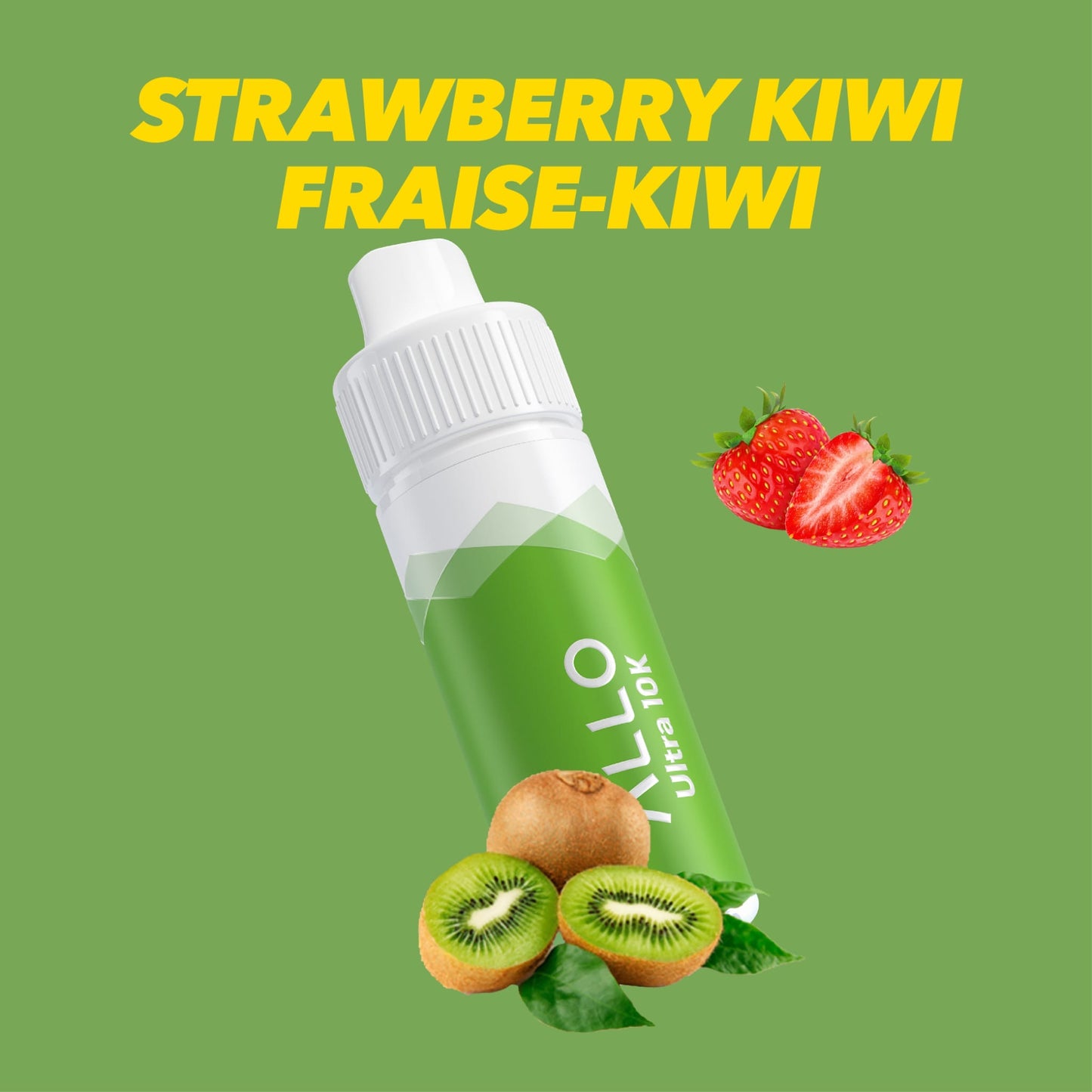 Allo Ultra 10k Strawberry Kiwi Hybrid Disposable (Provincial)