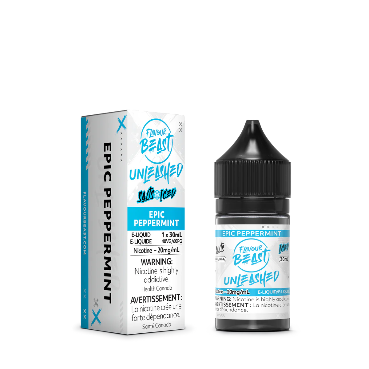 Flavour Beast E-liquid Unleashed Epic Peppermint Iced 20mg - 30ml (Provincial)