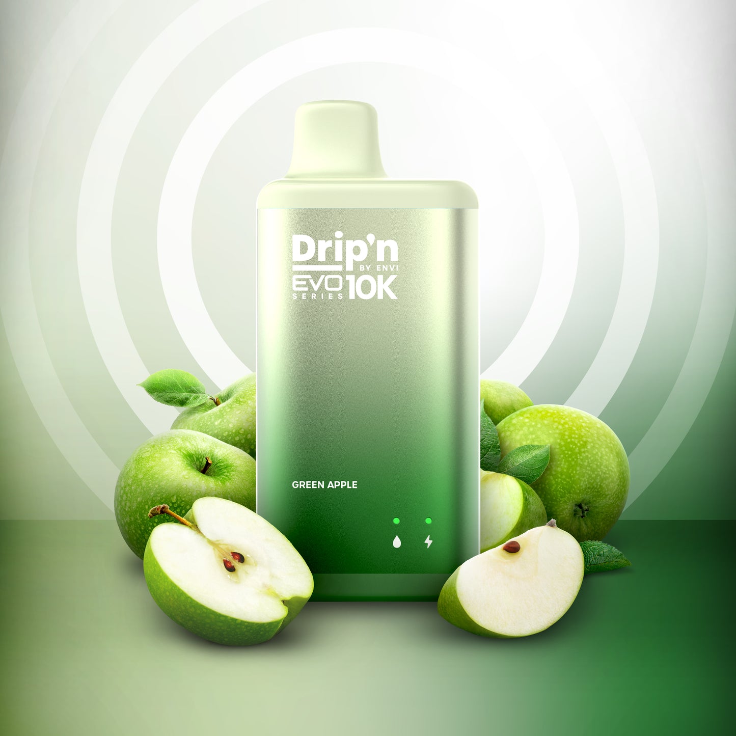 Drip’n EVO 10K Green Apple 20mg/mL disposable (Provincial)