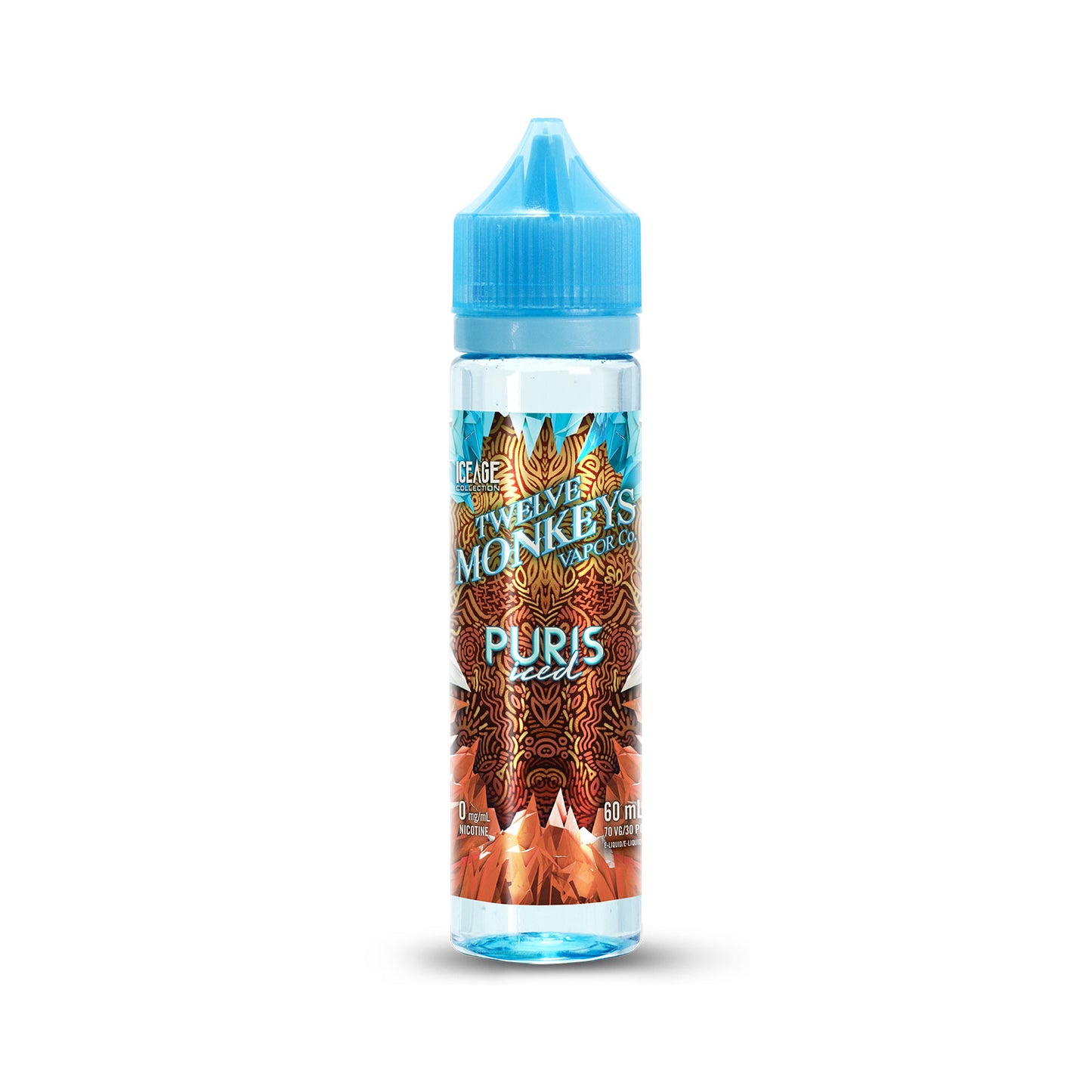 Twelve Monkeys E-Liquid Puris 0mg - 60ml (Provincial)