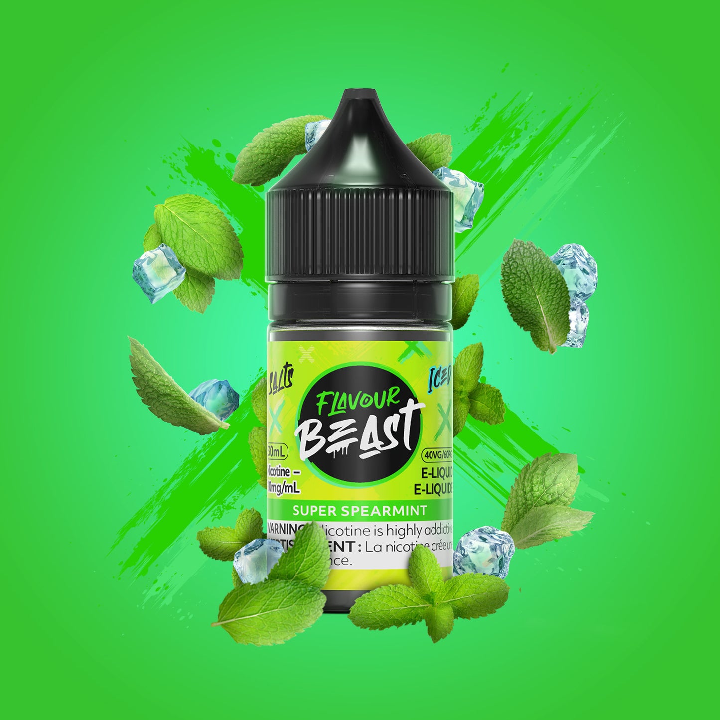 Flavour Beast E-Liquid Super Spearmint Iced 20mg - 30ml (Provincial)