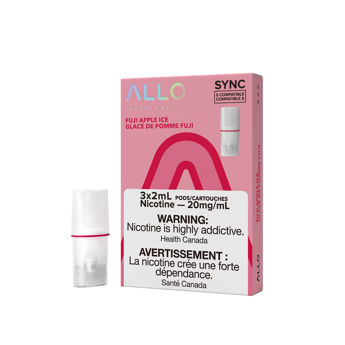 Allo Sync Fuji Apple Ice 20mg Pods(Provincial)