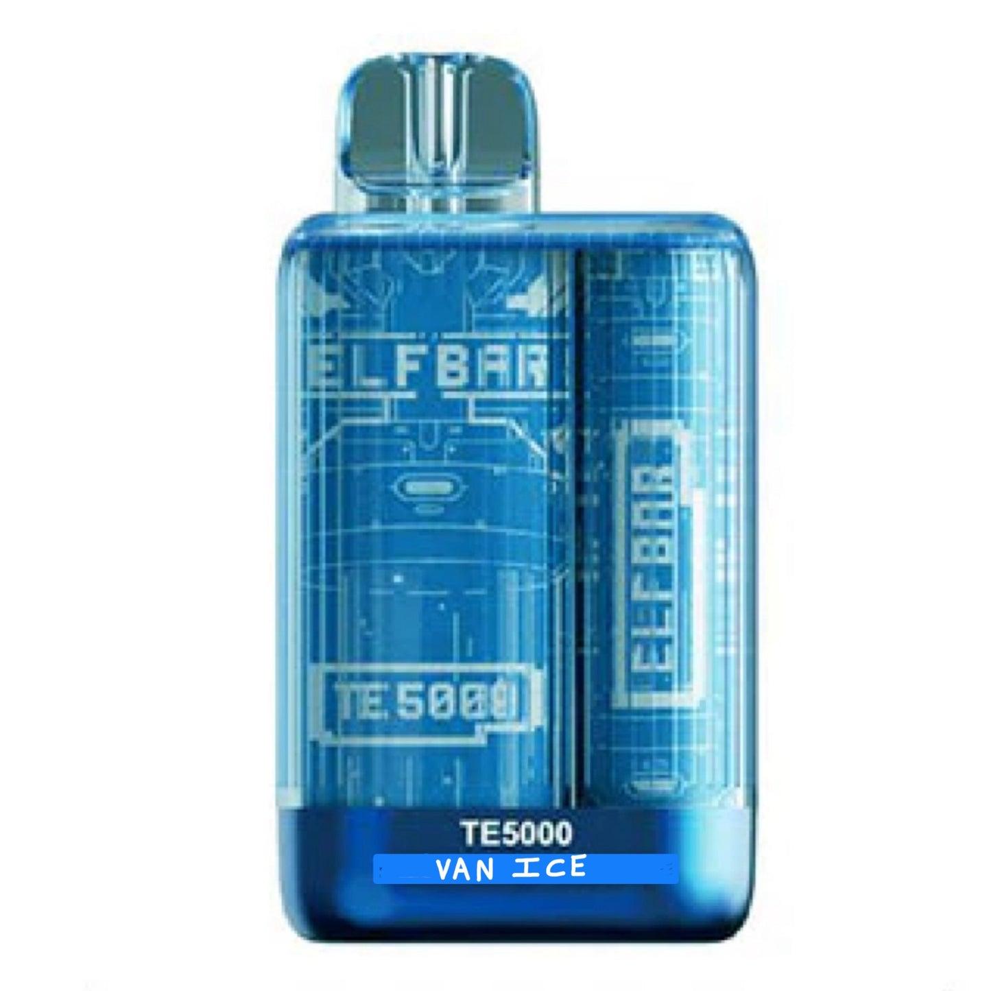 Elf Bar TE5000 Van Ice disposable 20mg/mL (Provincial) {4A}