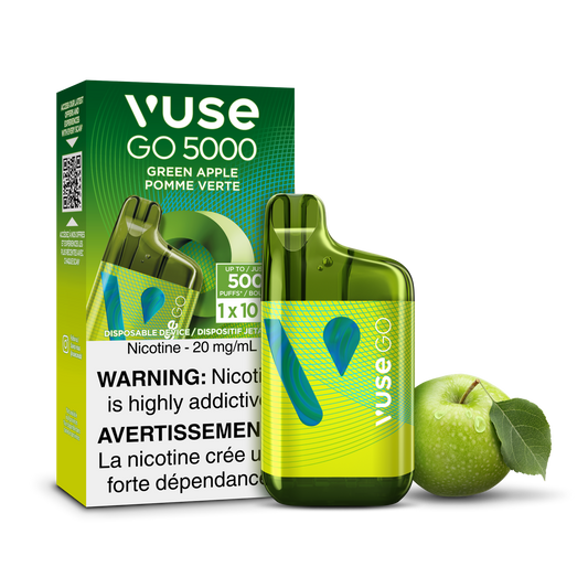 Vuse Go 5000 Green Apple 20mg/ml disposable (Provincial)
