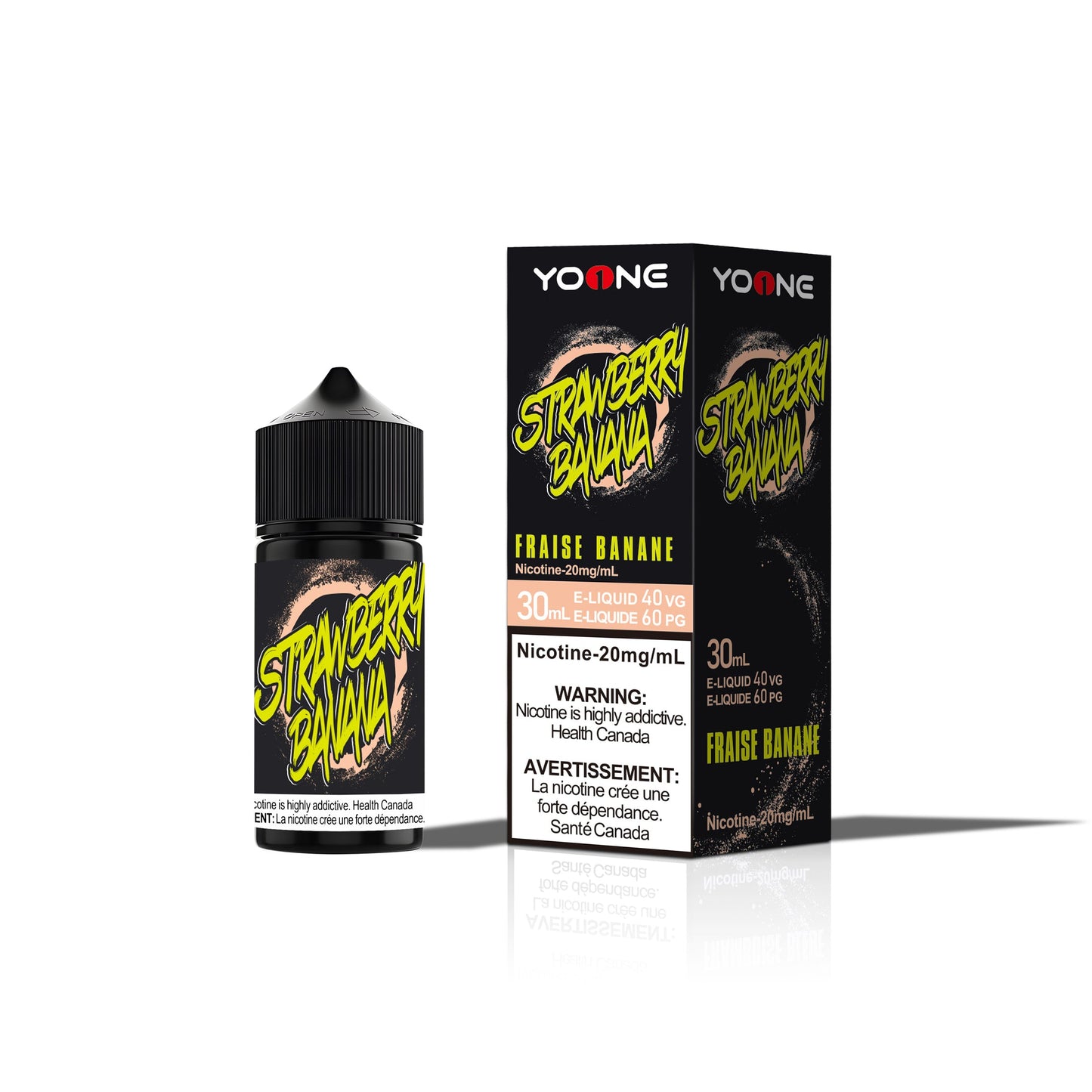 Yoone E-liquid Strawberry Banana 20mg - 30ml (Provincial)