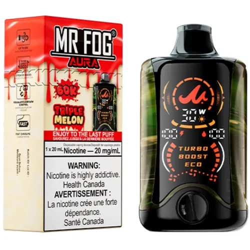 Mr Fog Triple Melon 60k 20mg - 20ml (Provincial)