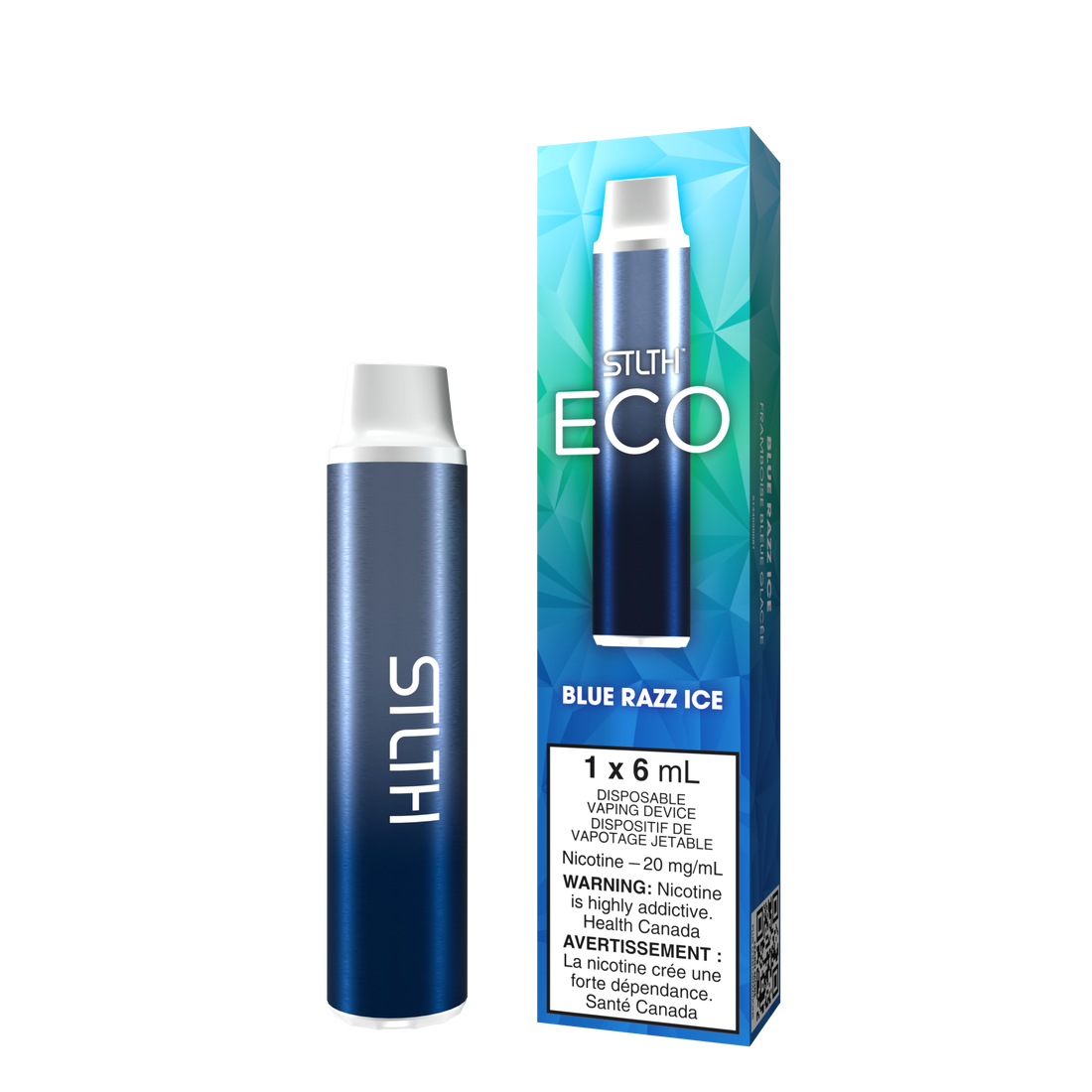 Stlth Eco Mini Blue Razz Ice 20mg/ml disposable (Provincial)