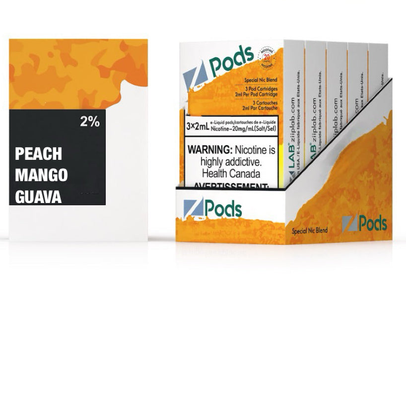 Zpods Mango Peach Guava Ice 20mg (provincial)