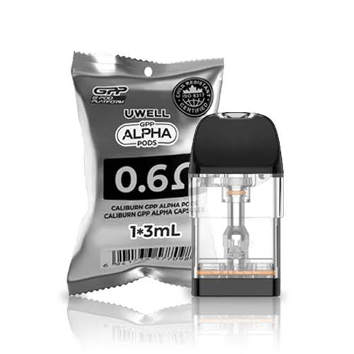 Uwell Caliburn GPP Alpha pods 0.6 2ml/12 Pack