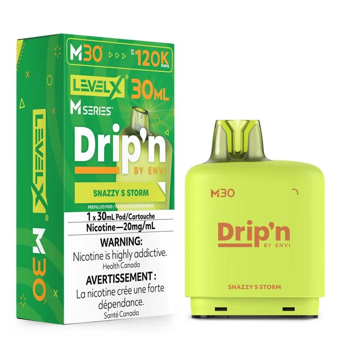 Drip’n Levelx M Series Pod 120k Snazzy S Storm 20mg/30ml (Provincial)