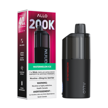 Allo Nuud 200k Mighty Mint 20mg - 30ml disposable (Provincial)
