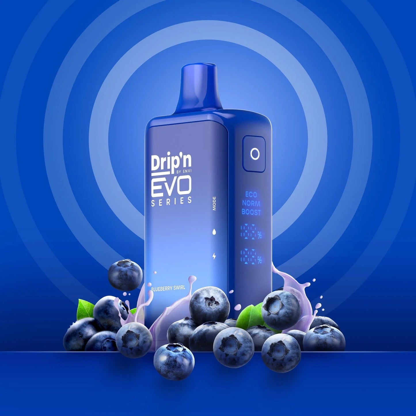Drip’n 28K Puff Blueberry Swirl 20mg/mL disposable (Provincial)