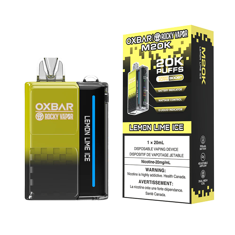 Oxbar M20K Lemon Lime Ice 20mg/ml disposable (Provincial)