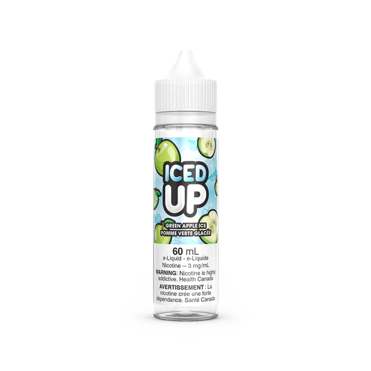 Iced Up E-Liquid Green Apple Ice 6mg - 60ml (Provincial)