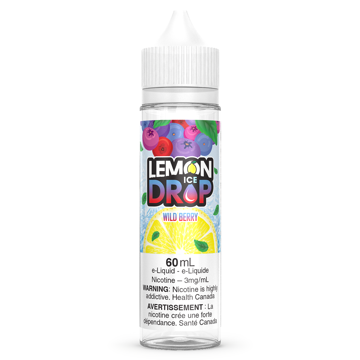Lemon Drop Ice E-liquid Wild Berry 3mg - 60ml (Provincial)