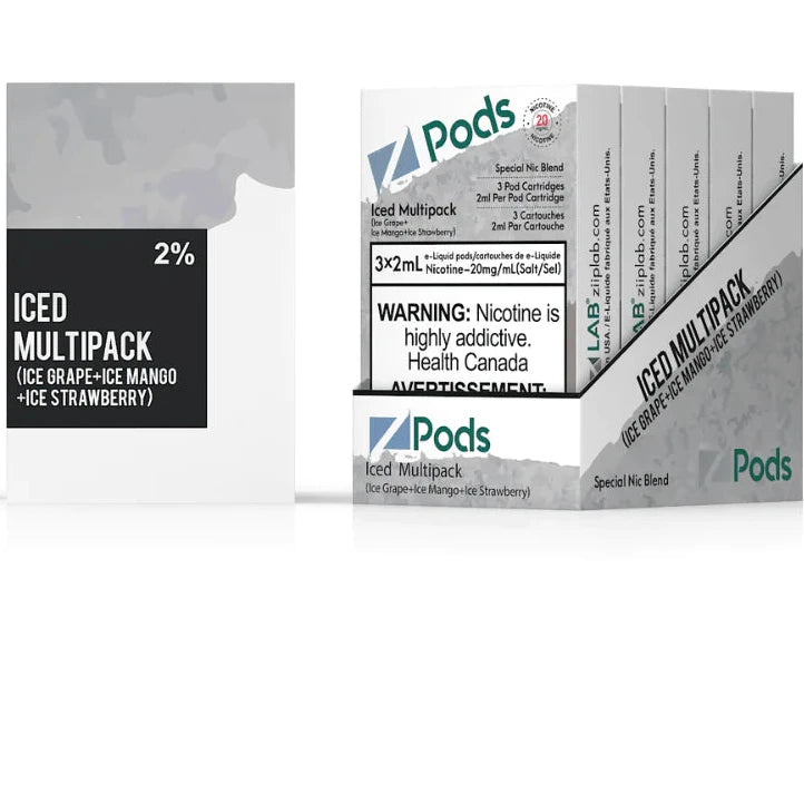 Zpods Iced Multipack 20mg (provincial)