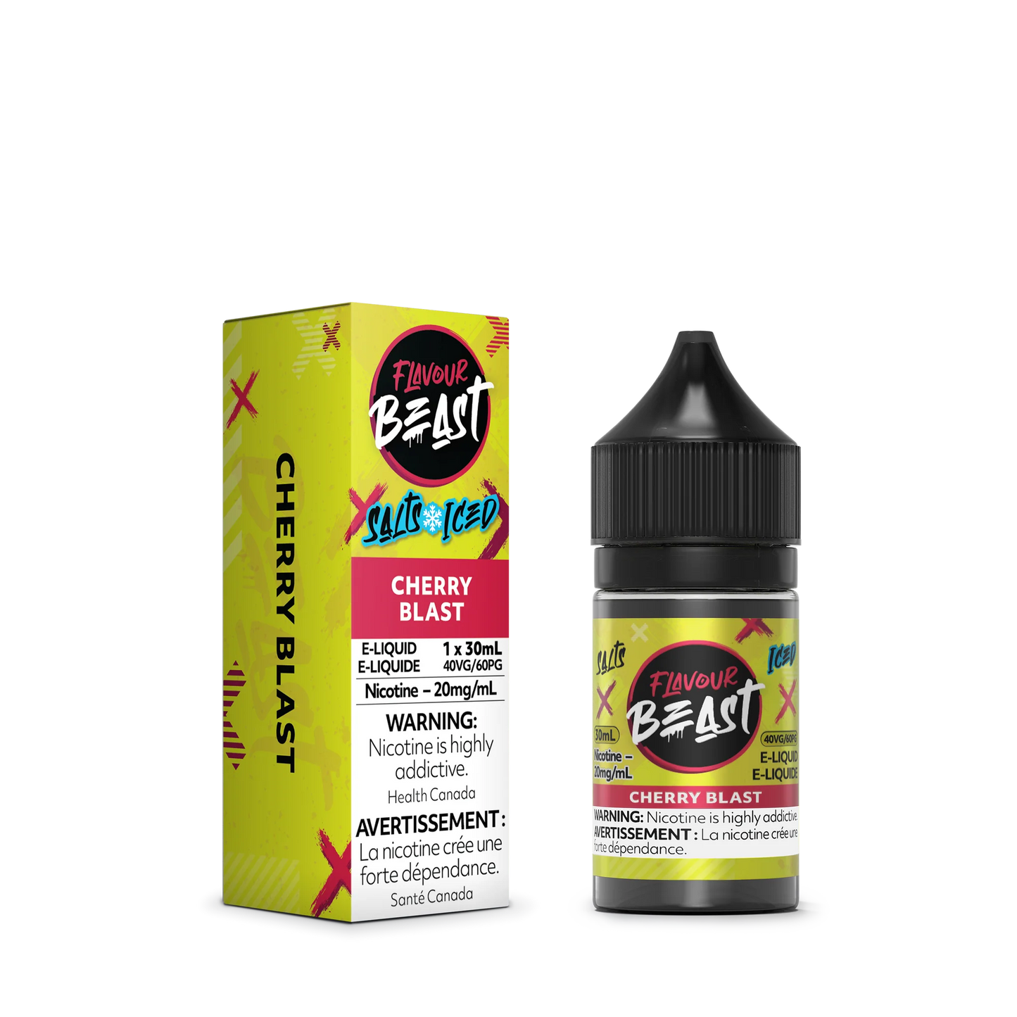 Flavour Beast E-Liquid Cherry Blast Iced 20mg - 30ml (Provincial)