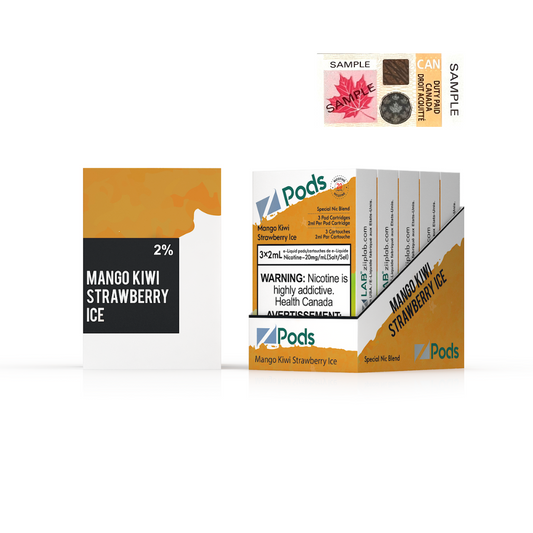 Zpods Mango Kiwi Strawberry Ice 20mg (Provincial)