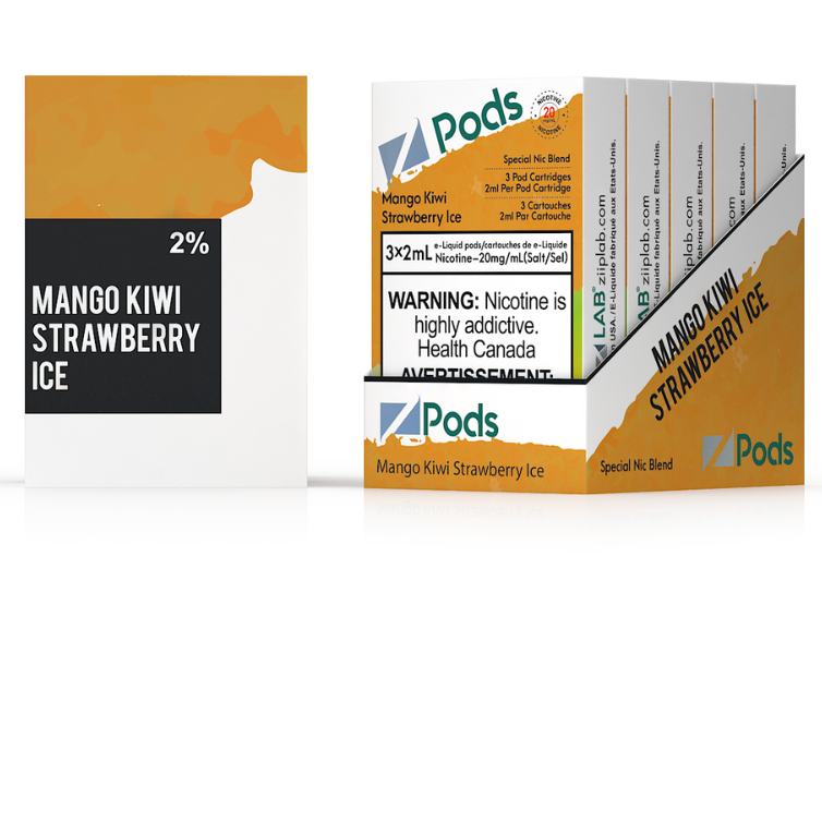 Zpods Mango Kiwi Strawberry Ice 20mg (Provincial)