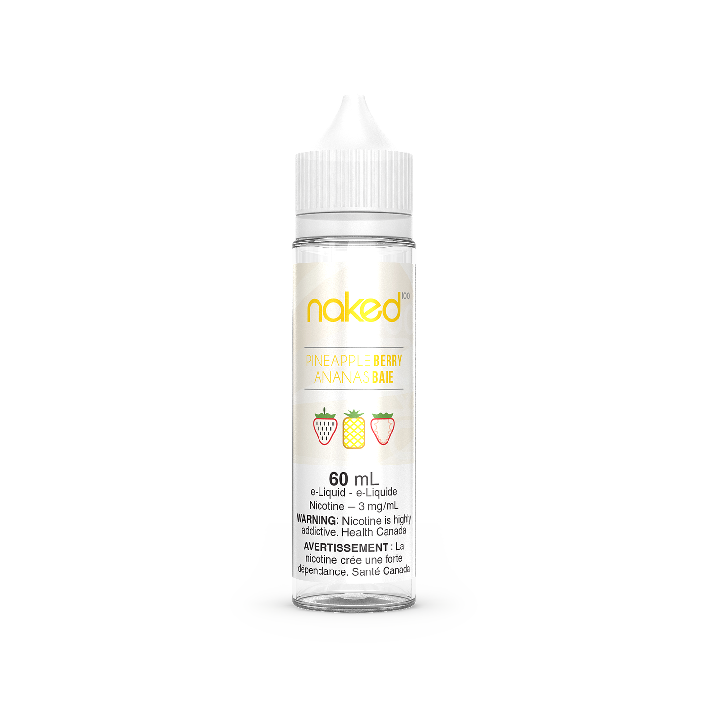 Naked E-liquid Pineapple Berry 3mg - 60ml (Provincial)