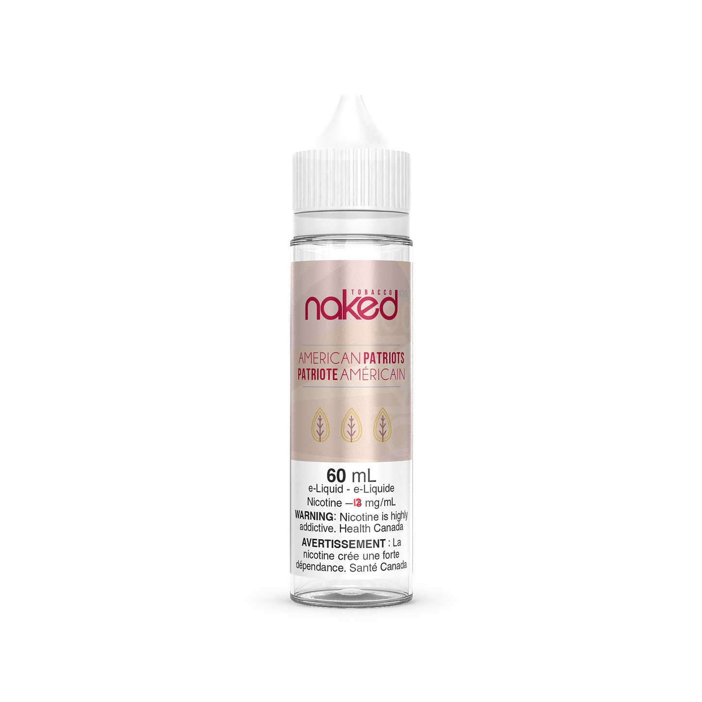 Naked E-liquid American Patriots Tobacco 12mg - 60ml (Provincial)