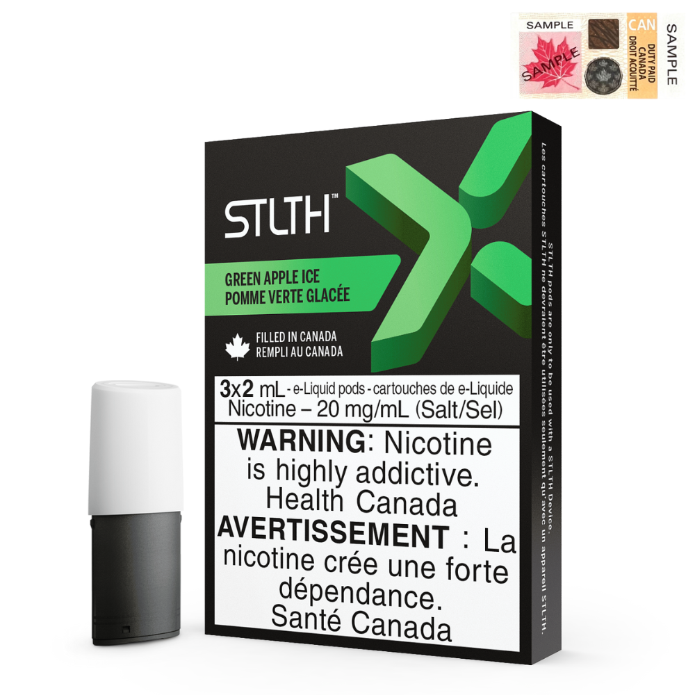 Stlth X Pod Green Apple Ice 20mg(Provincial)
