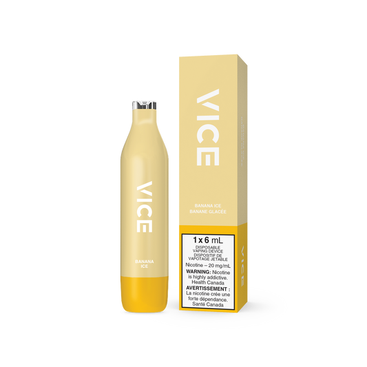 Vice 2500 Banana Ice 20mg/mL disposable (Provincial)