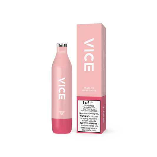 Vice 2500 Peach Ice 20mg/mL disposable (Provincial)