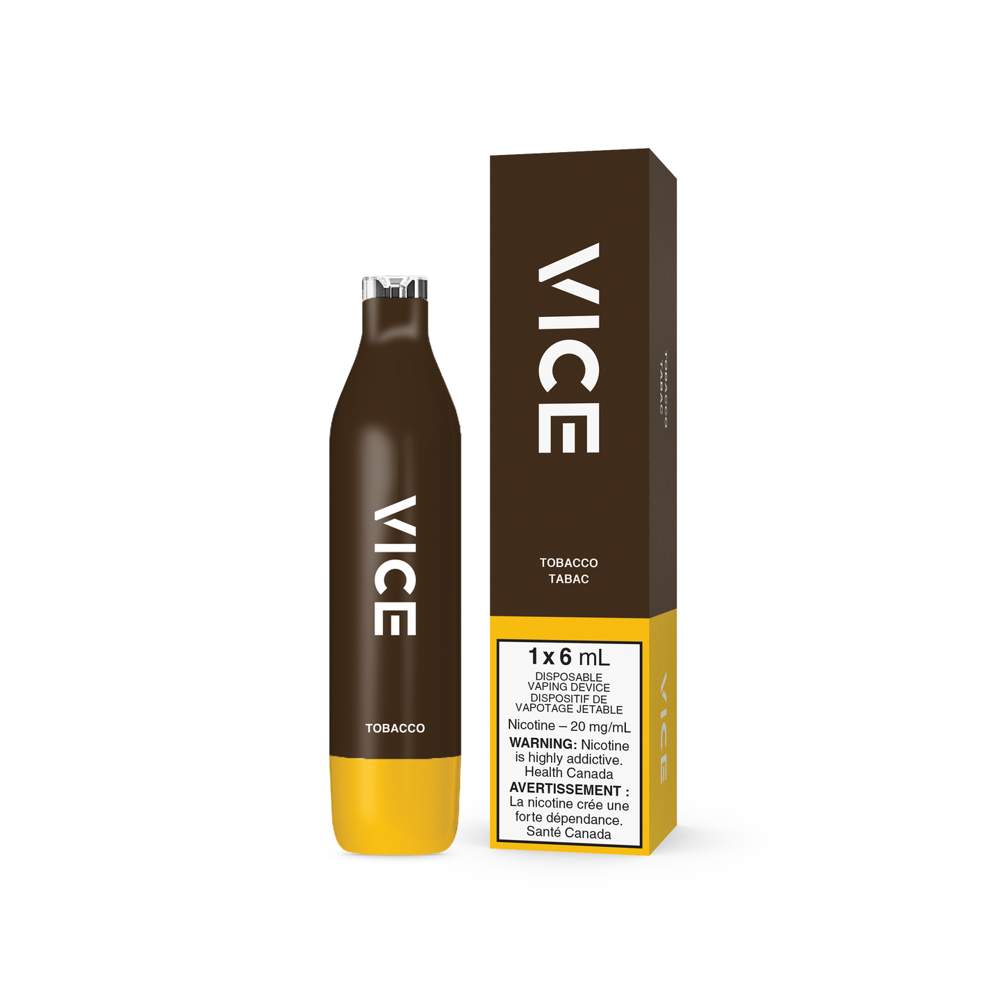 Vice 2500 Tobacco 20mg/mL disposable