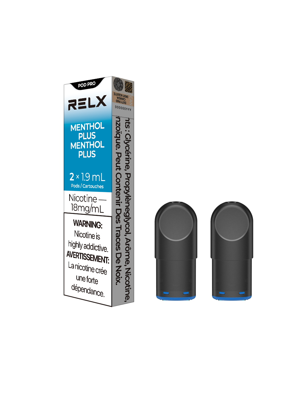 RELX Pod Pro - Menthol Plus 18mg