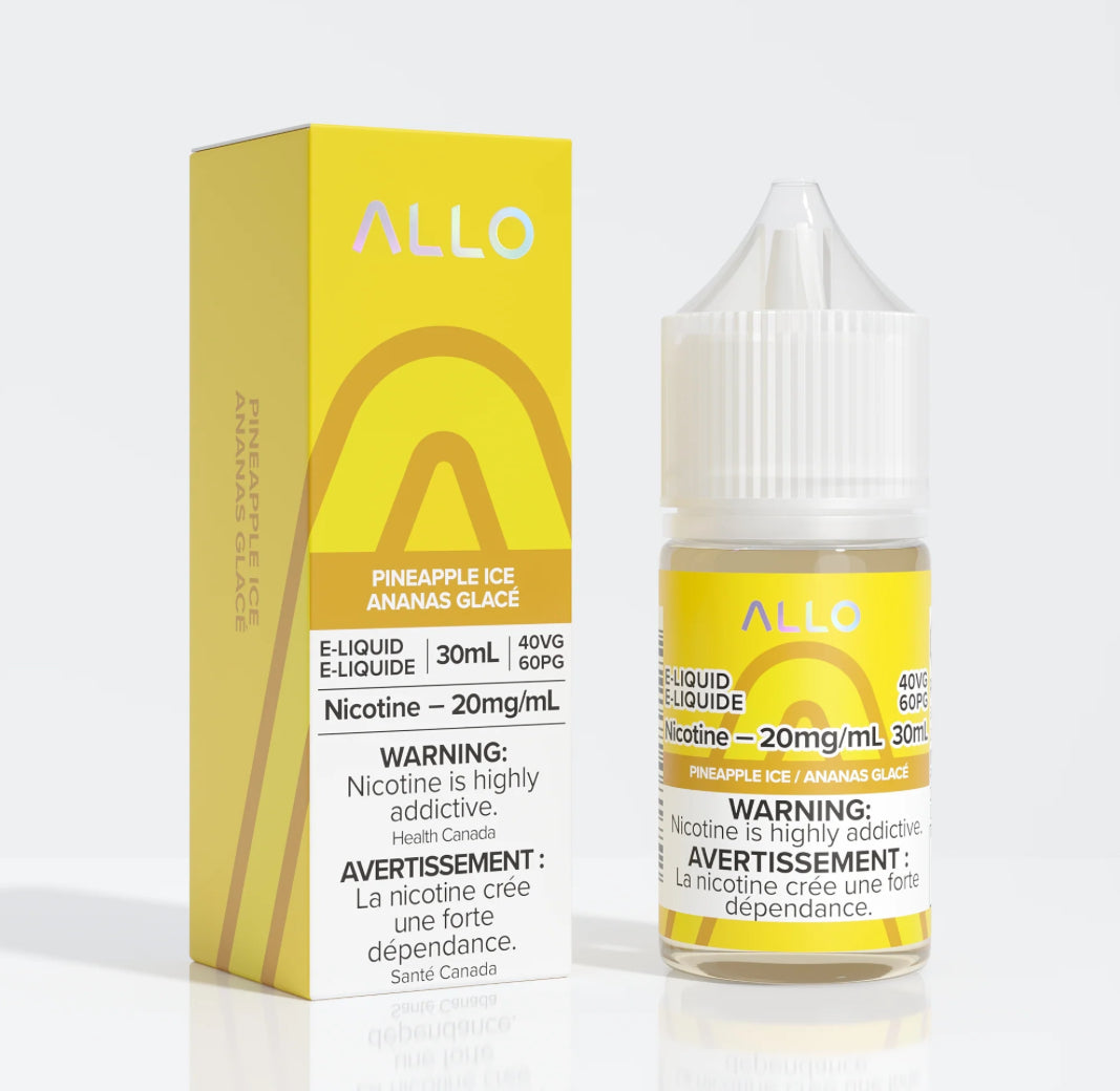 Allo E-Liquid Pineapple Ice 20mg - 30ml (Provincial)