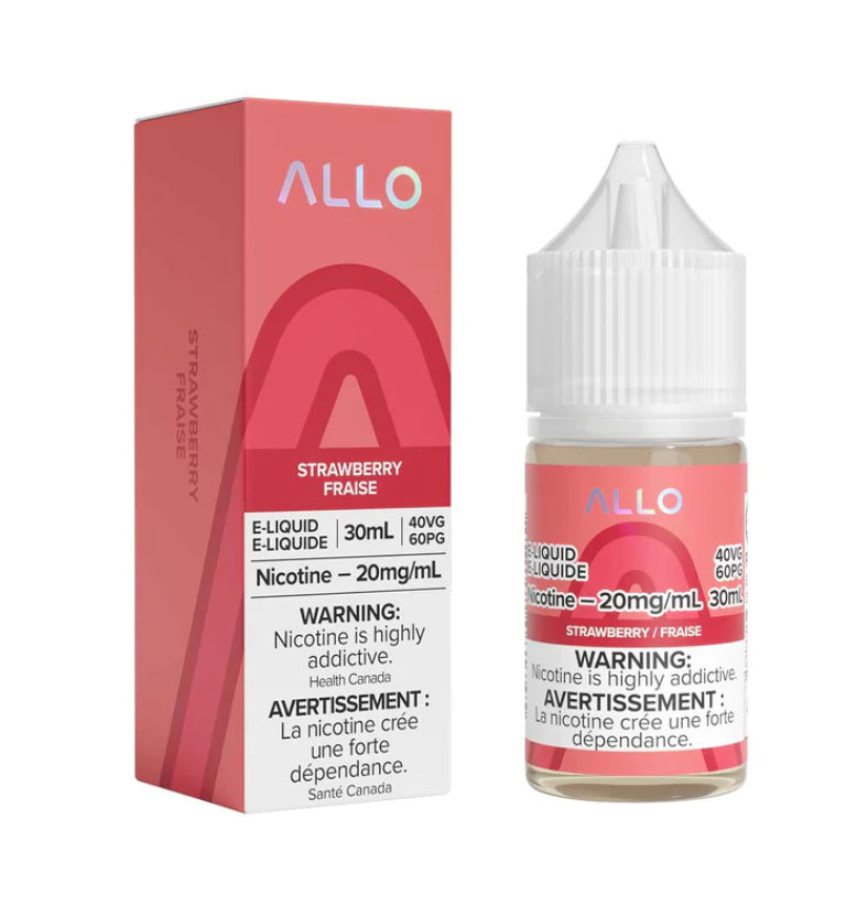 Allo E-Liquid Strawberry 20mg - 30ml (Provincial)
