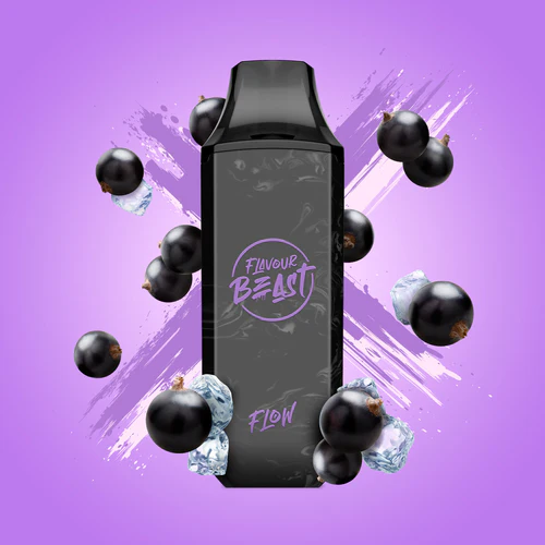 Flavour beast flow 4000 Bumpin’ blackcurrant iced 20mg/mL disposable (Provincial)