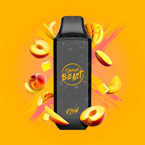 Flavour beast Flow 5000 Mad Mango Peach 20mg/mL disposable (Provincial)
