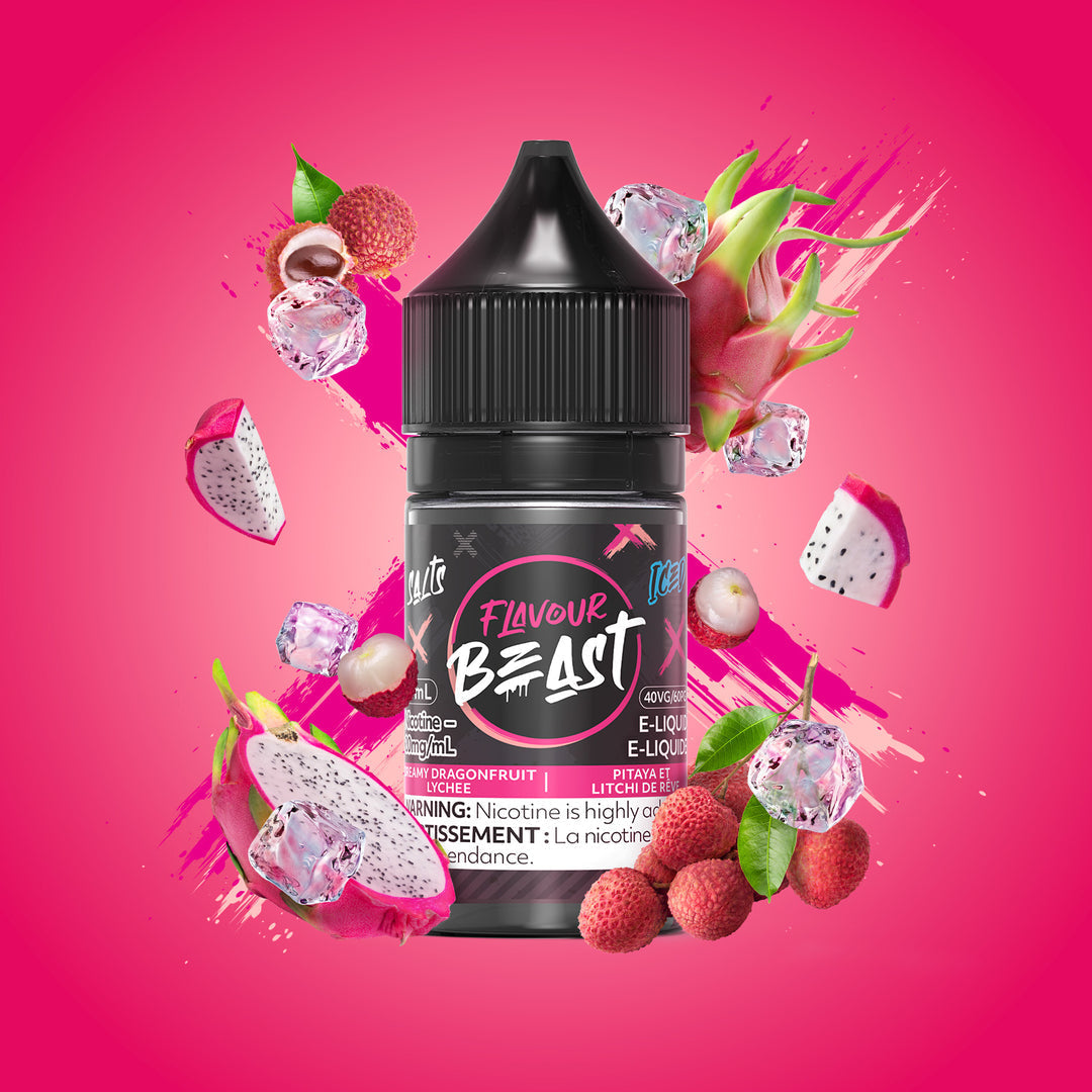 Flavour Beast E-Liquid Dreamy Dragonfruit Lychee Iced 20mg - 30ml (Provincial)