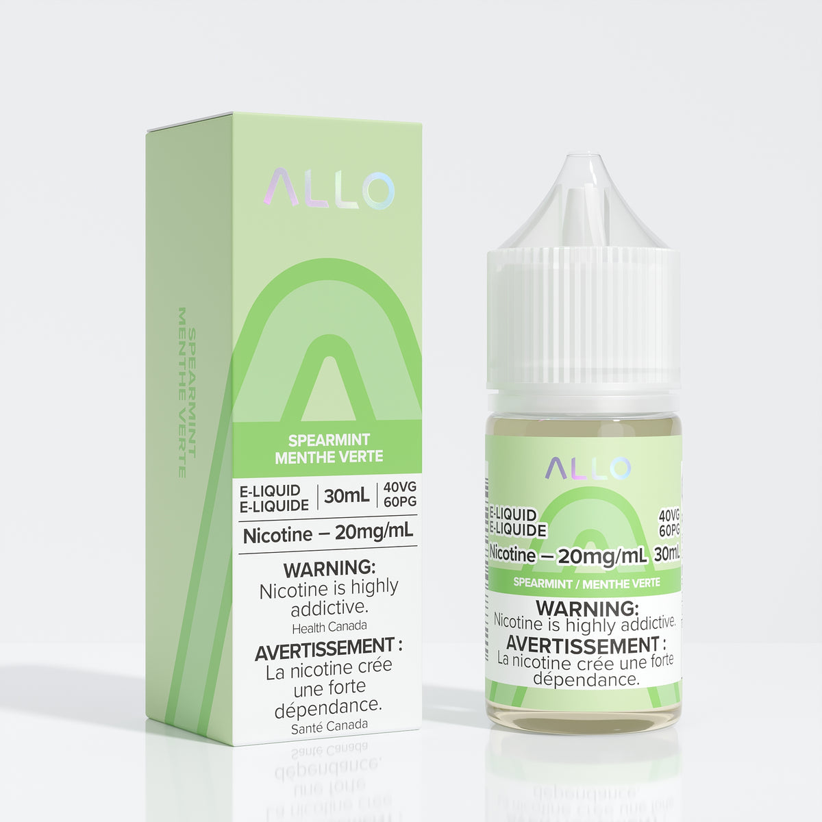 Allo E-Liquid Spearmint 20mg - 30ml (Provincial)