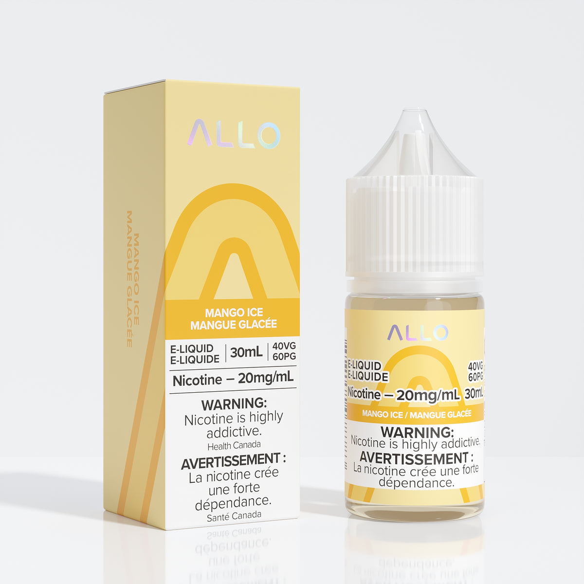 Allo E-Liquid Mango Ice 20mg - 30ml (Provincial)