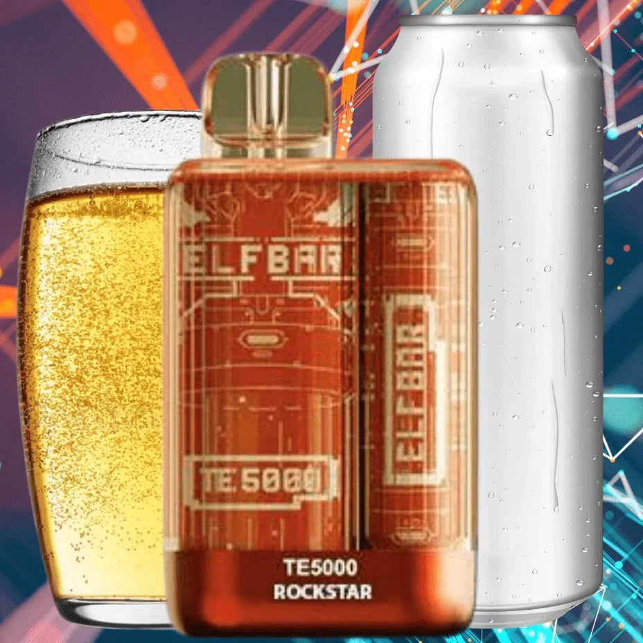 Elf Bar TE5000 Rockstar disposable 20mg/mL (Provincial) {4A}