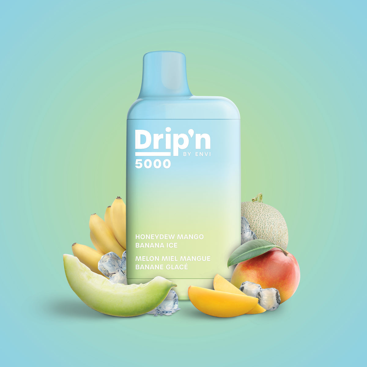 Drip’n 5000 Honeydew Mango Banana Ice 20mg/mL disposable (Provincial)