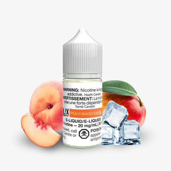 LIX e-liquid Peach Mango Iced 20mg/mL 30mL (Provincial)