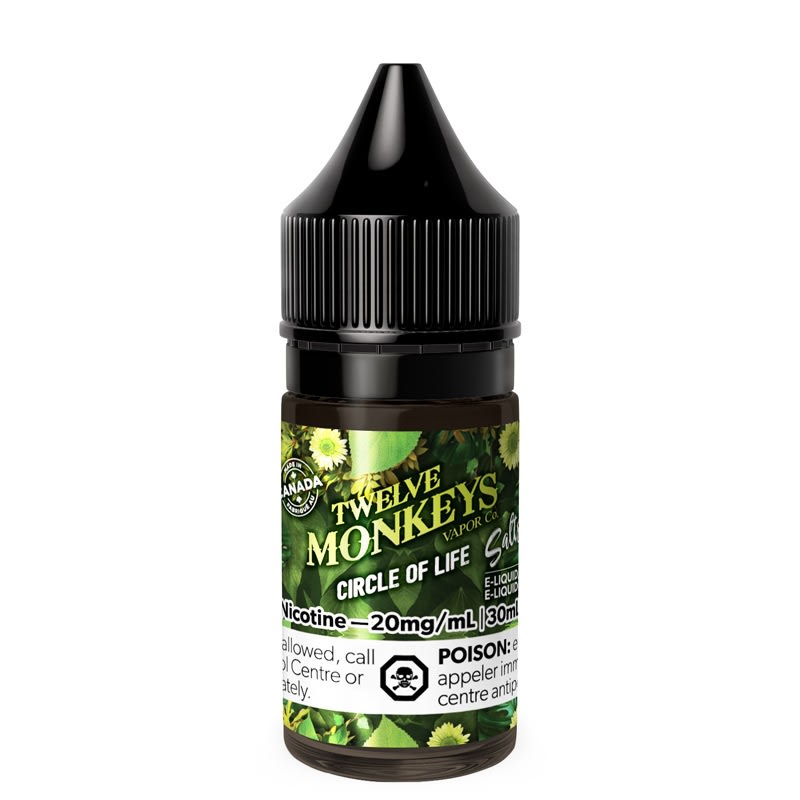 Twelve Monkeys E-Liquid Circle Of Life 10mg - 30ml (Provincial)