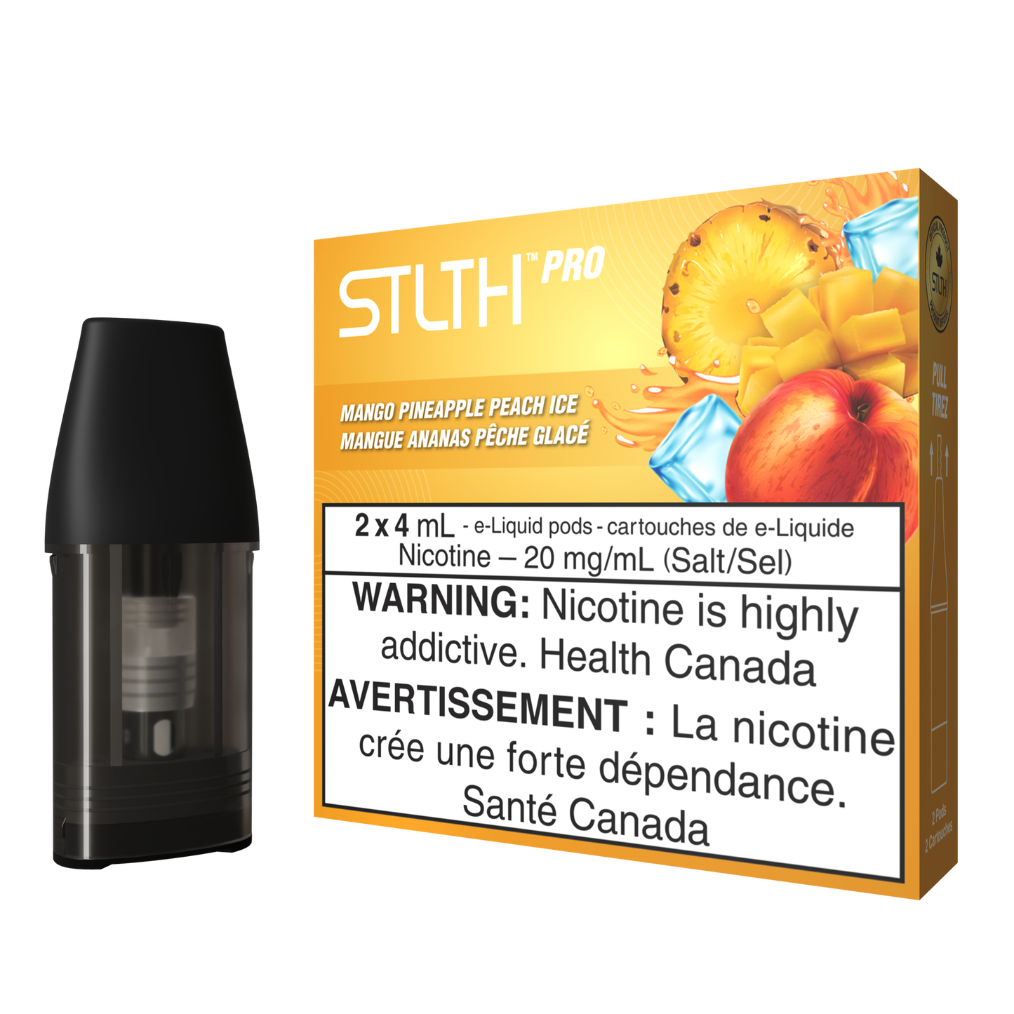 Stlth Pro pods Mango Pineapple Peach Ice 20mg/ml