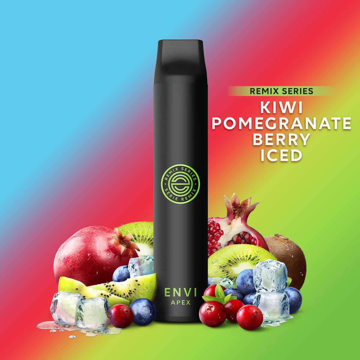 Envi apex Kiwi pomegranate berry ice 20mg/ml disposable