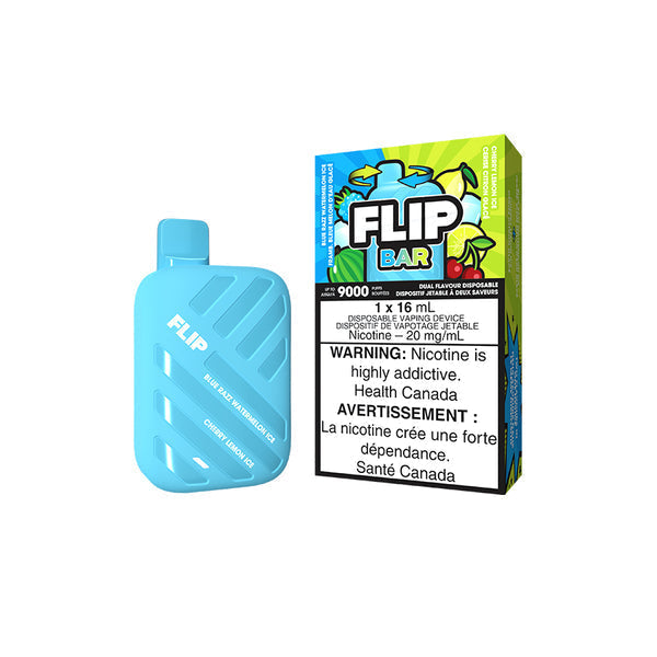 Flip Bar 9000 Bluerazz watermelon ice + Cherry lemon ice 20mg/mL disposable (Provincial)